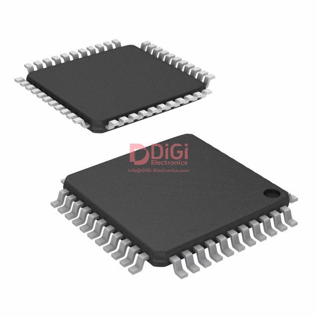 ST72F321J7T6 The STMicroelectronics ST72F321J7T6 is an 8-bit microcontroller featuring 48KB of FLASH program memory and 1.5KB of RAM. It operates at 8MHz and is housed in a 44-LQFP package.