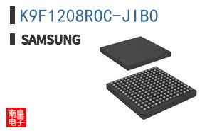 K9F1208ROC-JIBO The Samsung K9F1208ROC-JIBO is a 64MB NAND Flash memory IC. It operates at 3.3V and comes in a TSOP48 package.
