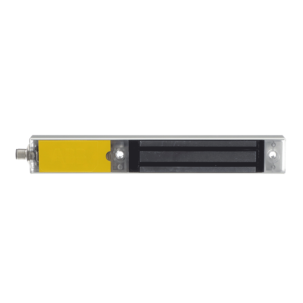 2TLA042022R3410 The ABB Power Electronics 2TLA042022R3410 is an electromagnetic lock designed for machine safety applications. It features integrated ADAM DYN-Info and provides separate locked and closed information outputs.