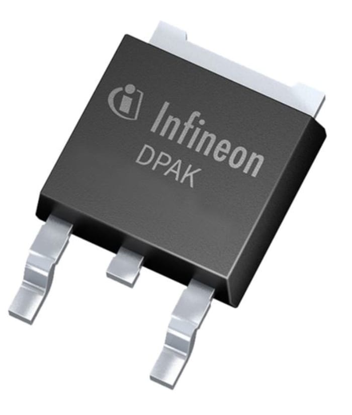 IPD600N25N3GATMA1 IPD600N25N3GATMA1 is a N-channel power MOSFET from Infineon Technologies. It features a 250V drain-source voltage, 25A continuous drain current, and low on-resistance of 60mOhm in a surface-mount TO-252-3 package.