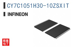 CY7C1051H30-10ZSXIT The Cypress Semiconductor CY7C1051H30-10ZSXIT is an 8Mbit parallel SRAM. It features a 10ns access time and operates within a 2.2V to 3.6V supply voltage range.
