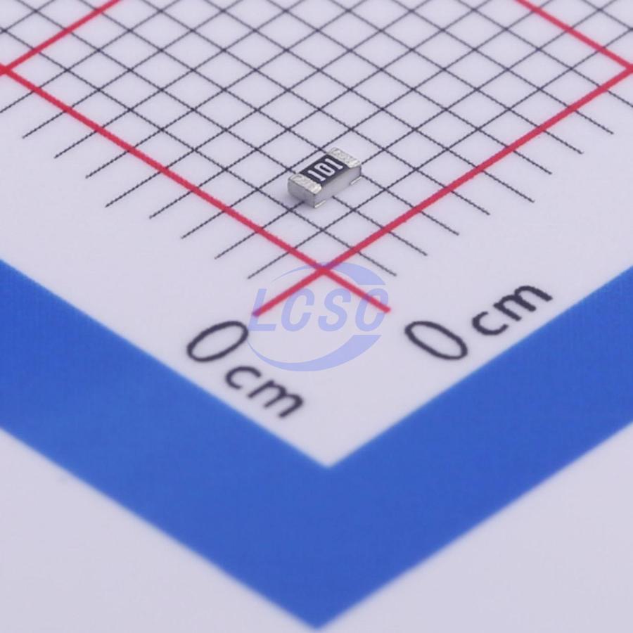CR-03JA7--100R The Viking Tech CR-03JA7--100R is a thick film chip resistor with a resistance of 100 Ohms and a power rating of 100mW. It comes in a 0603 package.