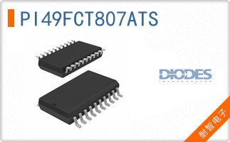 PI49FCT807ATS The Pericom Semiconductor Corporation PI49FCT807ATS is a clock buffer with a 1:10 ratio, operating at 66MHz. It is housed in a 20-SOIC package.
