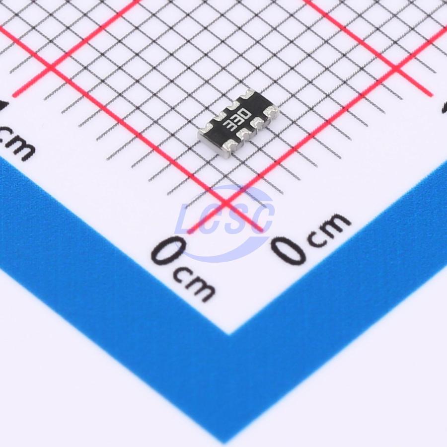 TC164-JR-0733R The Yageo TC164-JR-0733R is a resistor network array. It features RoHS3 compliance and an MSL of 1 Unlimited.
