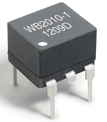 WB36-1SLD The Coilcraft WB36-1SLD is a wideband RF transformer with a 0.25W power rating. It is designed for RF applications.