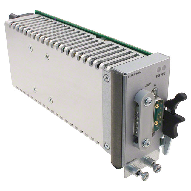 MTC600-48RR16S9J The Artesyn Embedded Power MTC600-48RR16S9J is a 600W DC DC Converter with a 3.3V output voltage. It is designed for ITE (Commercial) applications and features a rack mount type.