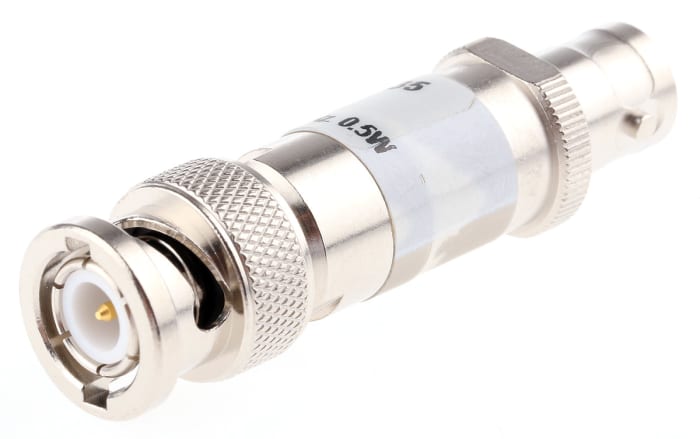 J01006A0835 The Telegartner J01006A0835 is a BNC RF attenuator with 6 dB attenuation. It operates at 50 Ohms impedance and has a maximum frequency of 1.5 GHz.