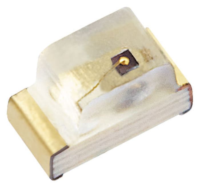 KP-1608CGCK The Kingbright KP-1608CGCK is a green LED in a 0603 surface mount package. It offers a typical forward voltage of 2.5V and a maximum forward current of 150mA.
