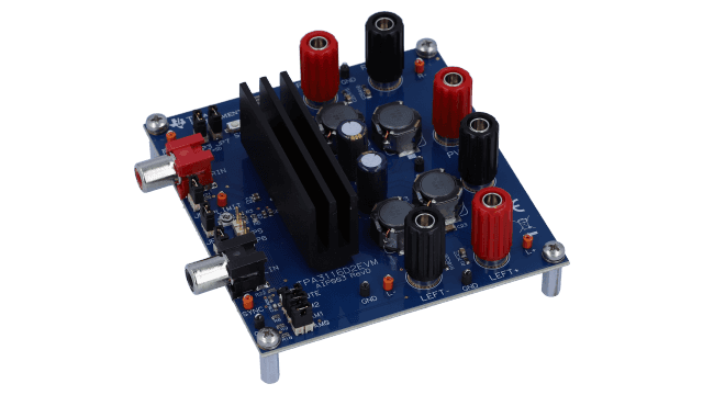 TPA3116 The Texas Instruments TPA3116 is a 50W stereo Class-D audio amplifier designed for home audio applications. It operates from a wide 4.5V to 26V supply range.