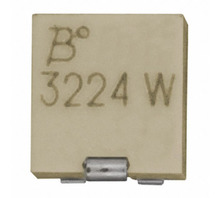 3224W-1-502E The Bourns 3224W-1-502E is a cermet trimmer potentiometer with 5 kΩ resistance and a 0.25W power rating. It features a surface mount design with J lead termination.