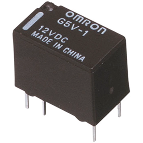 G5V-1-5VDC The Omron G5V-1-5VDC is a relay with a 5VDC coil voltage. It is RoHS3 Compliant and has an MSL rating of 1.