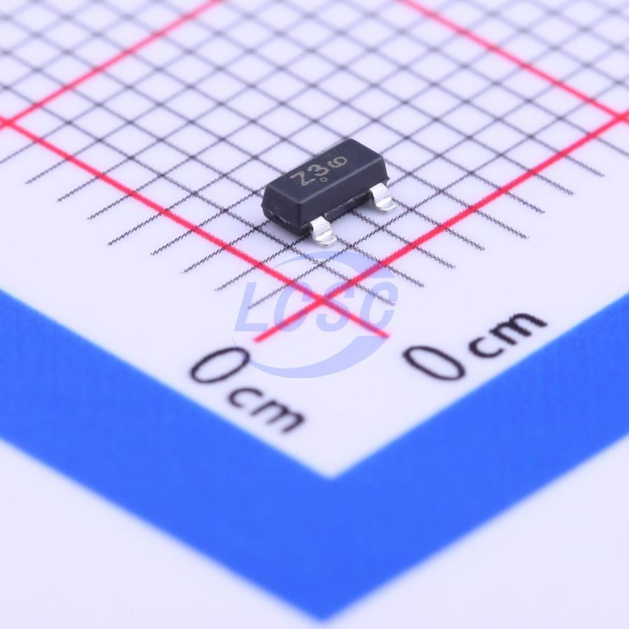 BZX84C5V6LT1G The onsemi BZX84C5V6LT1G is a single Zener diode with a nominal voltage rating of 5.6V. It is RoHS3 compliant and has a Moisture Sensitivity Level of 1.