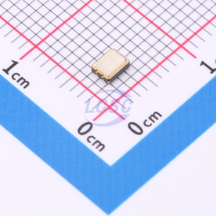 HSO321S The HELE HSO321S is a crystal oscillator with a frequency of 25MHz and an operating voltage of 3.3V. It is designed for operation within a temperature range of -40°C to +85°C.