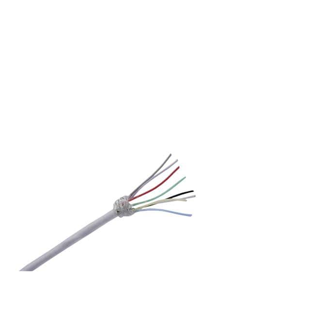 TAU-3019,08-A CABLE 8CON 30AWG WHT SHLD 100'