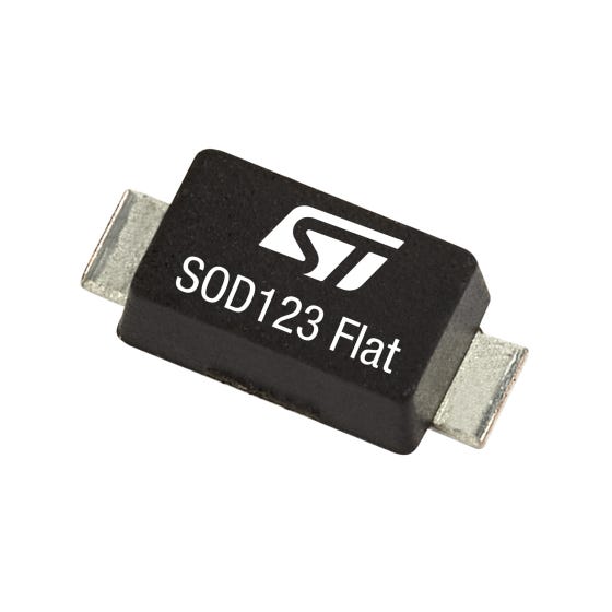 STPST2H100ZF The STPST2H100ZF is a 100V, 2A Power Schottky Trench Diode from STMicroelectronics. It offers RoHS3 compliance and Moisture Sensitivity Level 1.
