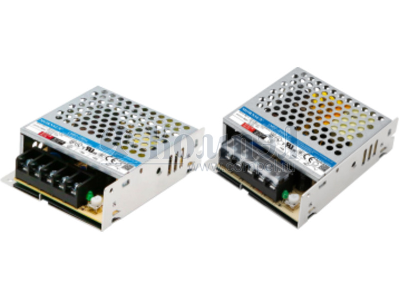 LM50-23B48R2 The Mornsun LM50-23B48R2 is an enclosed AC/DC converter offering a 48V output at 50W. It accepts a universal 85-305VAC input and features chassis mounting.
