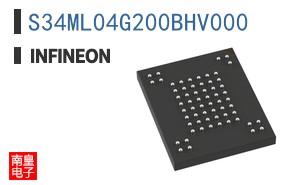 S34ML04G200BHV000 The Infineon S34ML04G200BHV000 is a 2 Gbit NAND Flash Memory featuring a parallel interface. It operates within a voltage range of 2.7V to 3.6V and has a page access time of 25ns.
