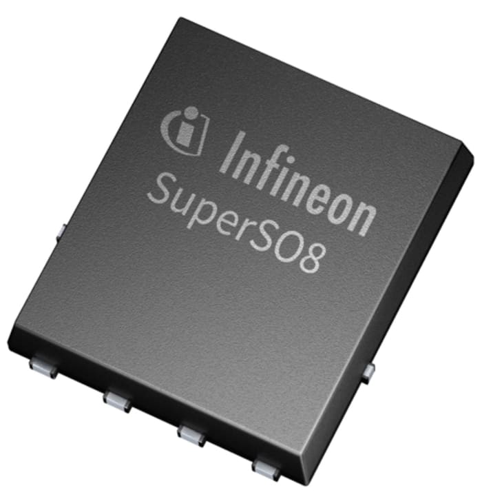 BSC036NE7NS3GATMA1 Infineon BSC036NE7NS3GATMA1 is an N-Channel power MOSFET rated for 75V drain-source voltage and 159A continuous drain current at 25°C. It features a low 3.6mΩ on-resistance and comes in a surface-mount 8-PowerTDFN package.