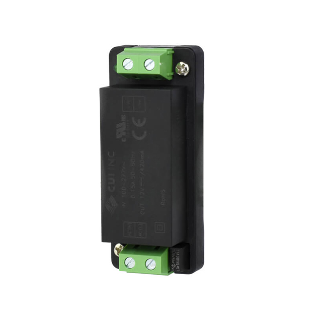 PSK-5W-9 The CUI Inc. PSK-5W-9 is an AC/DC converter delivering 5W of power with a 9V output voltage. It features a wide input voltage range of 85-305 VAC and 74% efficiency.