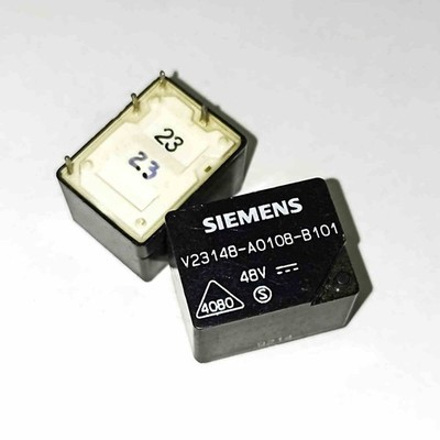 V23148-A0108-B101 This is a Siemens V23148-A0108-B101 5-pin relay featuring a 24V coil. It is RoHS3 Compliant and has an MSL of 1.