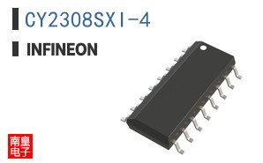 CY2308SXI-4 The Cypress Semiconductor CY2308SXI-4 is an IC FANOUT BUFFER in a 16-SOIC package. It operates with a maximum frequency of 133.3 MHz and a voltage range of 3V to 3.6V.