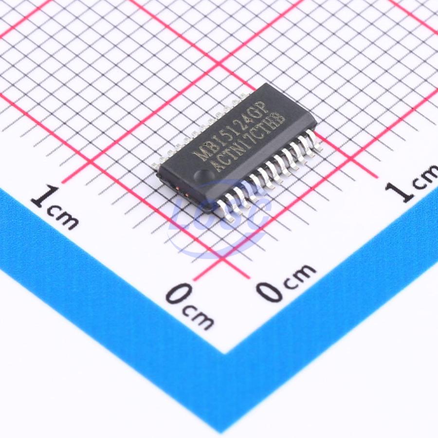 MBI5124GP-B The MBI5124GP-B is an LED driver from MBI. It features RoHS3 compliance and an MSL 1 rating.