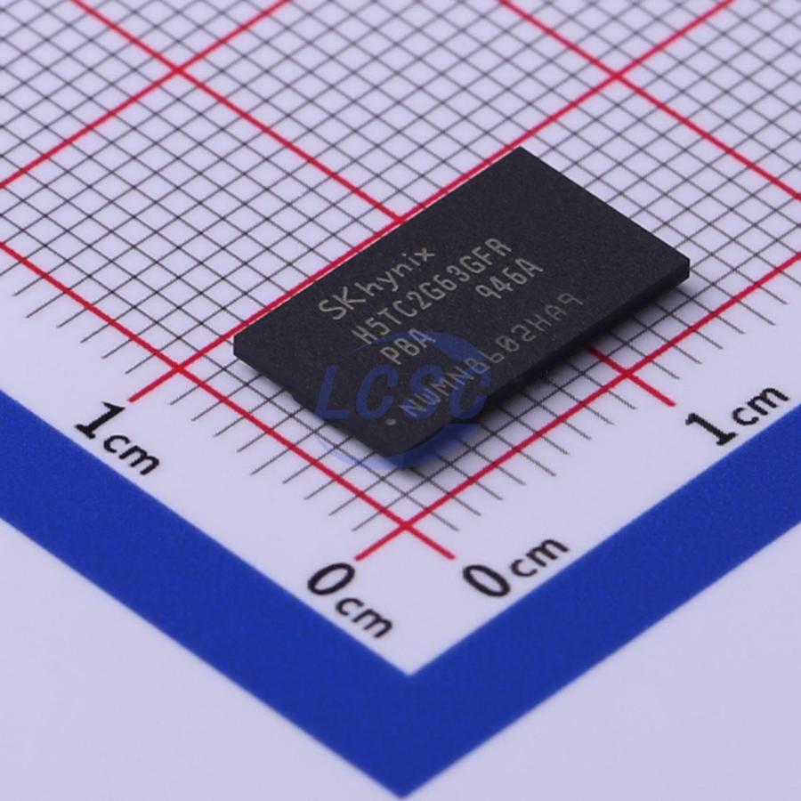 H5TC2G63GFR-PBA The SK Hynix H5TC2G63GFR-PBA is a memory module. It features RoHS3 compliance and MSL 1 rating.