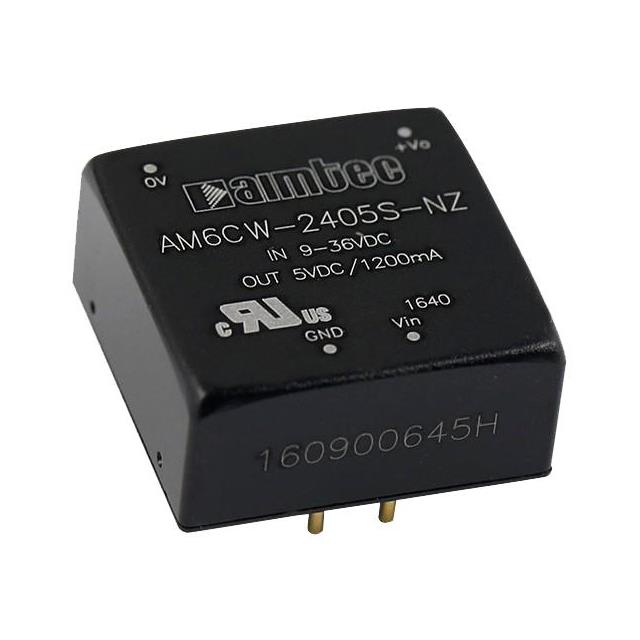 AM10CW-2409D-NZ-ST The Aimtec AM10CW-2409D-NZ-ST is an enclosed DC DC converter providing +/-9V output at 10W. It operates from a 9-36V input voltage range.