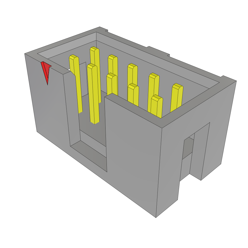 TSS-105-01-L-D-LL The Samtec TSS-105-01-L-D-LL is a 10-position, 2-row shrouded header connector with a 0.100" pitch. It features through-hole termination and 10µin gold/tin plating.