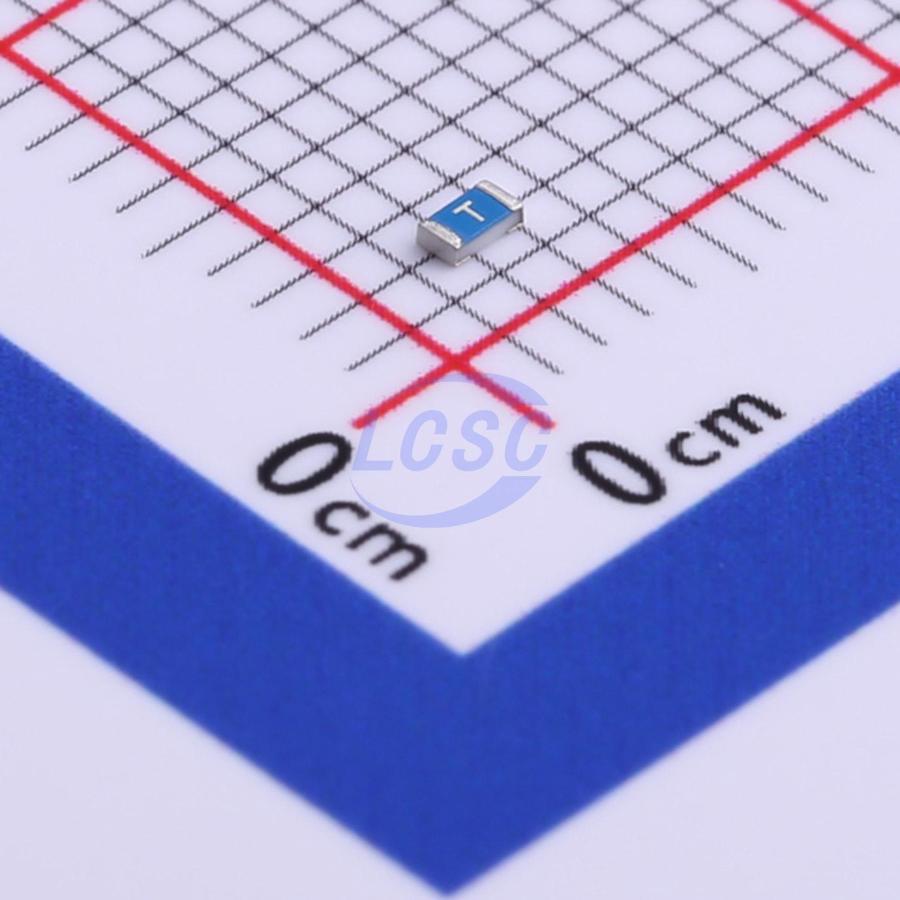 S0603-S-5.0A The SART S0603-S-5.0A is a surface mount fuse with a 5A current rating and 32V DC voltage rating. It features a slow-blow fuse type.