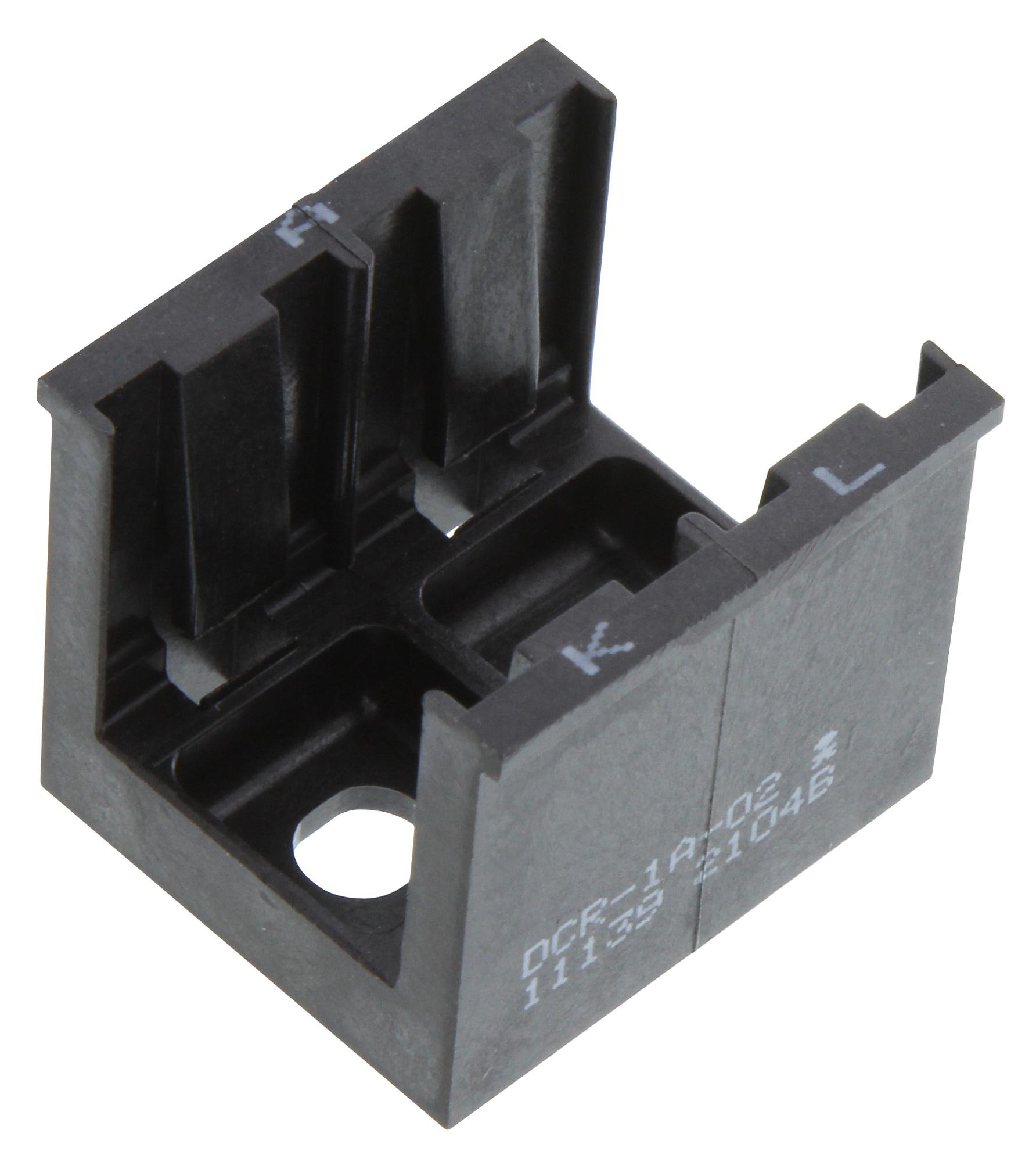 DCR-1A-07 DCR-1A-07 is a rail connector from TE Connectivity, designed for terminal junction systems. It features dimensions of 92.10mm (3.626") length, 24.77mm (0.975") width, and 22.61mm (0.890") height.