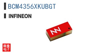 BCM4356XKUBGT The Infineon BCM4356XKUBGT is a dual-band 5G WiFi 802.11ac and Bluetooth 5.0 System-on-a-Chip. It offers high integration with dual-stream MIMO and supports data rates up to 867 Mbps.