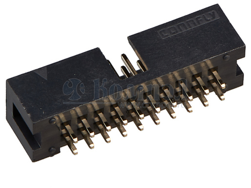 DS1013-20SSIB1 The Ningbo connfly electronic CO LTD DS1013-20SSIB1 is a Flexible Flat Cable (FFC) connector. It features a 2.54mm pitch and a 3A current rating.