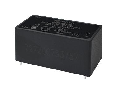 PSK-20D-12 The CUI Inc. PSK-20D-12 is an industrial-grade AC-DC power supply delivering 20W of power with a 12Vdc output. It operates across a wide input voltage range of 85-305 Vac.