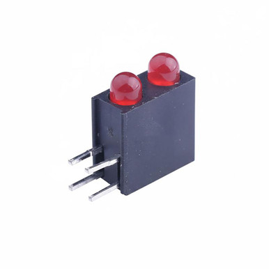 204-10SURC/S530-A3-L This Everlight Electronics 204-10SURC/S530-A3-L is a dual brilliant red LED array lamp. It features through-hole mounting and a DIP package.