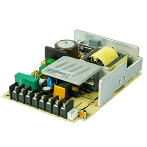 PSF-100-B The CUI Inc. PSF-100-B is a 100W AC/DC converter featuring a chassis mount, open frame design. It operates with a wide input voltage range of 90-264 VAC.