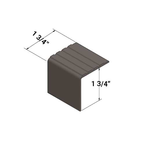 DTN-47 The MEPCO DTN-47 is a vinyl moulding designed for over/top stair nose applications. It measures 1 3/4 inches by 12 feet.