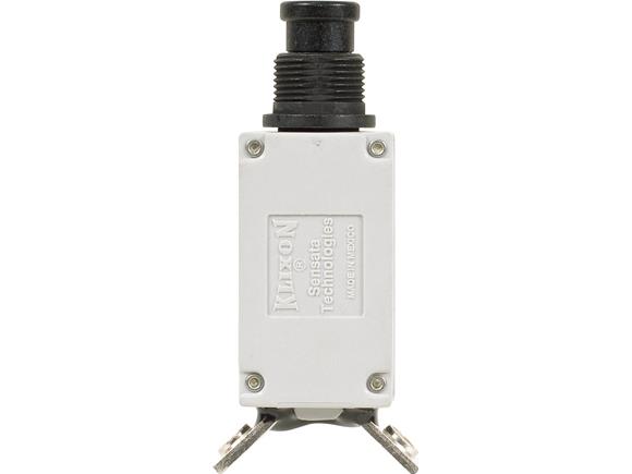 MS22073-15 The Mechanical Products MS22073-15 is a Series 4001 sub-miniature precision circuit breaker. It offers high interrupting capacity and meets military specification requirements.