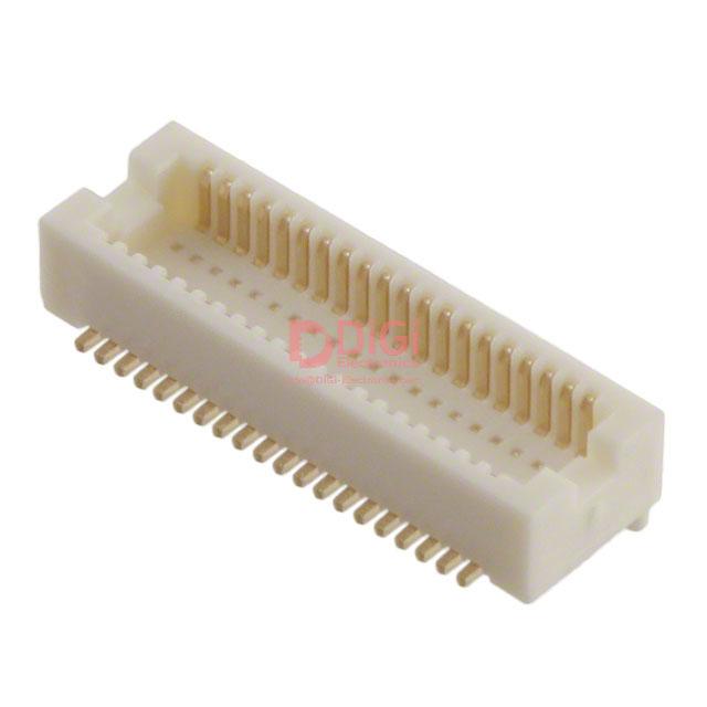 DF12B(5.0)-40DP-0.5V The Hirose Electric DF12B(5.0)-40DP-0.5V is a 40-position rectangular connector designed for board-to-board applications. It features a 0.50mm pitch and surface mount termination.