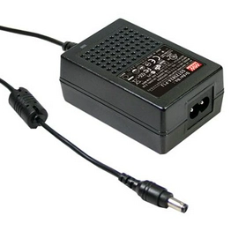 GST25B12-P1J The Mean Well USA GST25B12-P1J is a 25W AC-DC desktop adapter with a 12V output and a maximum current of 2.08A. It offers Level VI efficiency and operates across a wide temperature range.