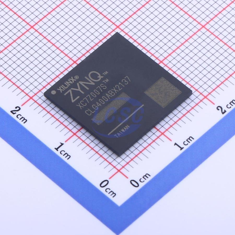 XC7Z007S-2CLG400I The Xilinx XC7Z007S-2CLG400I is an FPGA with an integrated microcontroller. It features RoHS3 compliance and an MSL of 1.