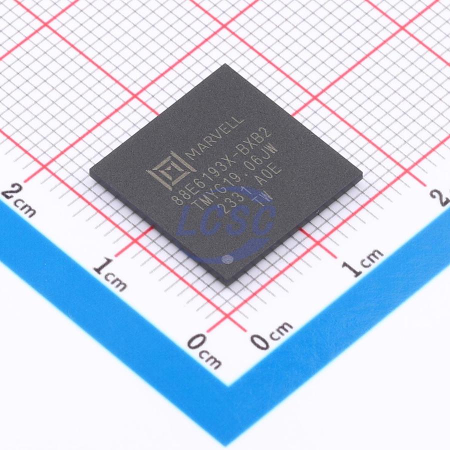 88E6193XA0-BXB2C000 The Marvell Technology Group Ltd 88E6193XA0-BXB2C000 is a Power Over Ethernet (PoE) Controller. It features RoHS3 compliance and an MSL of 1 Unlimited.