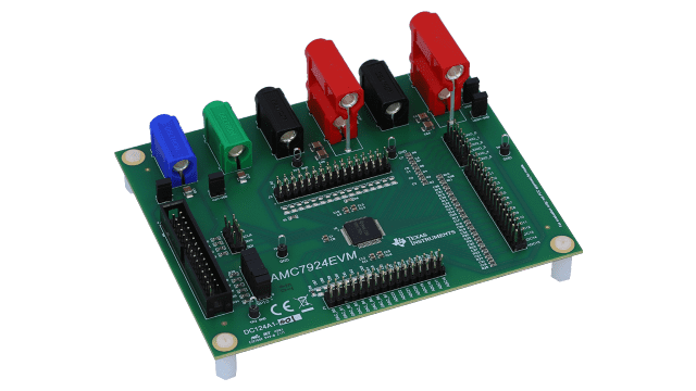 AMC7904RGER The AMC7904RGER is an evaluation board from Texas Instruments designed for the AMC7924 analog monitor and controller. It provides an easy-to-use platform for evaluating the functionality and performance of the AMC7924.