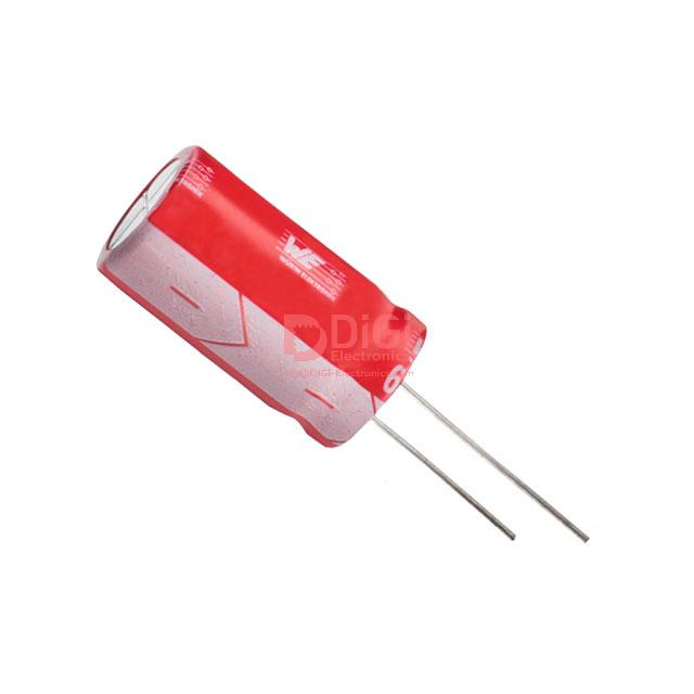 860020678026 This Würth Elektronik 860020678026 is an aluminum electrolytic capacitor with a capacitance of 1000 µF and a voltage rating of 50V. It offers a tolerance of ±20% and a lifetime of 2000 hours at 105°C.