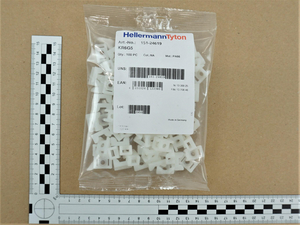 15124619 The HellermannTyton 15124619 is a KR6G5 screw fixing mount designed for cable management. It offers M4 screw fixation and operates within a temperature range of -40°C to +85°C.