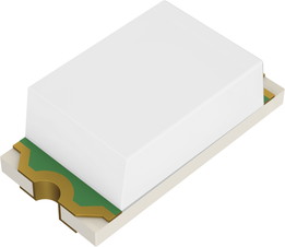 SML-D15YWT86 The ROHM Semiconductor SML-D15YWT86 is a yellow diffused chip LED designed for indicator and backlight applications. It operates at a typical forward voltage of 2.1V and a current rating of 20mA.