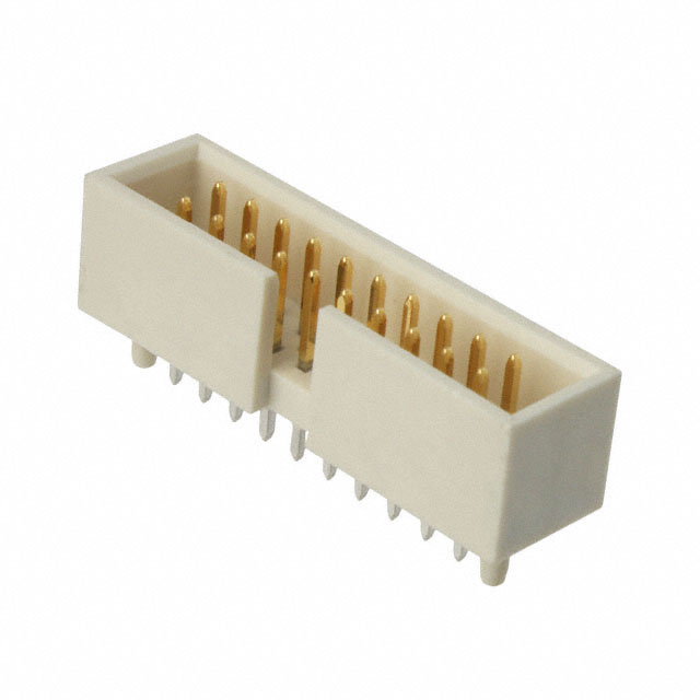 0878344011 Molex 0878344011 is a 40-position, 2.54mm pitch through hole header with male pins. It features a shrouded 4-wall design, tin contacts, and UL94 V-0 insulation.