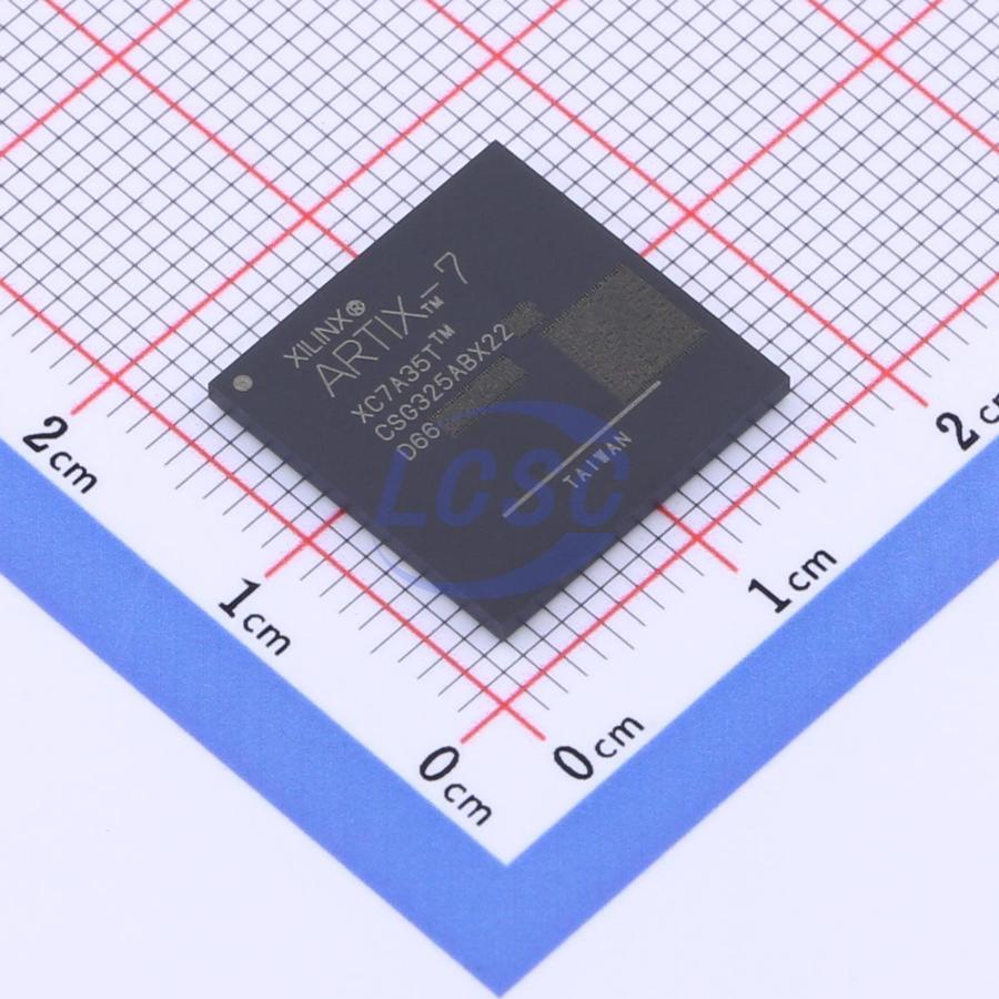 XC7A35T-2CSG325I The AMD XC7A35T-2CSG325I is a high-performance FPGA from the Artix-7 series. It offers 33,280 logic elements, 1,843,200 RAM bits, and 150 I/O ports.