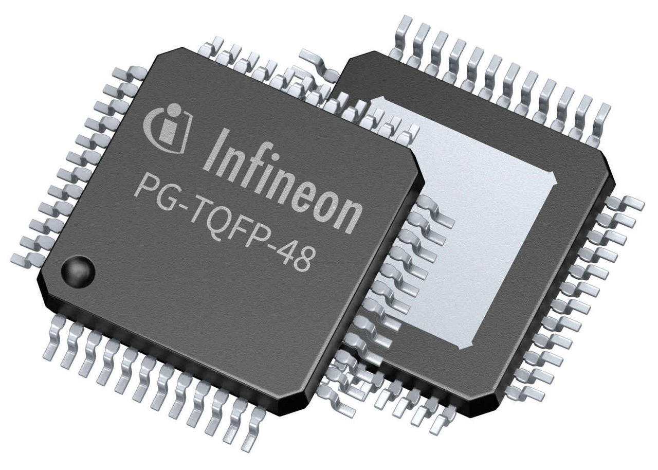 TLD5190QU The Infineon TLD5190QU is an automotive-qualified H-Bridge DC/DC controller designed for high-power LED driving. It offers a wide input voltage range and high efficiency.