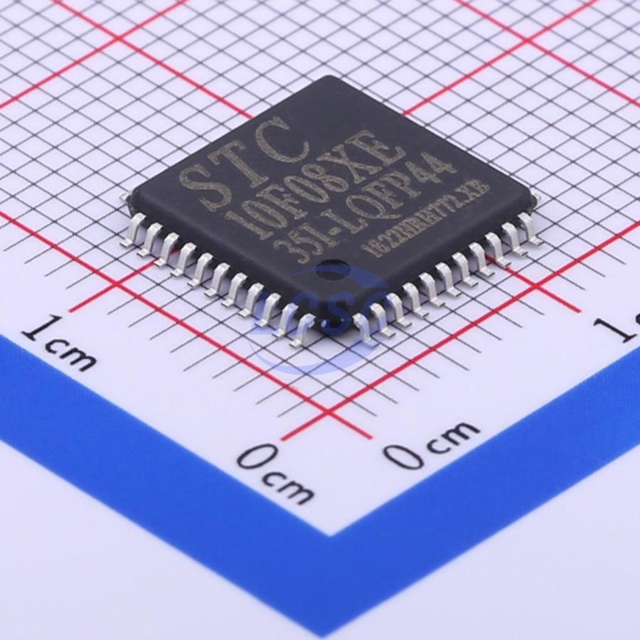 STC10F08XE-35I-LQFP44 The STC10F08XE-35I-LQFP44 is a microcontroller from STC Micro. It is RoHS3 compliant and has an MSL of 1.